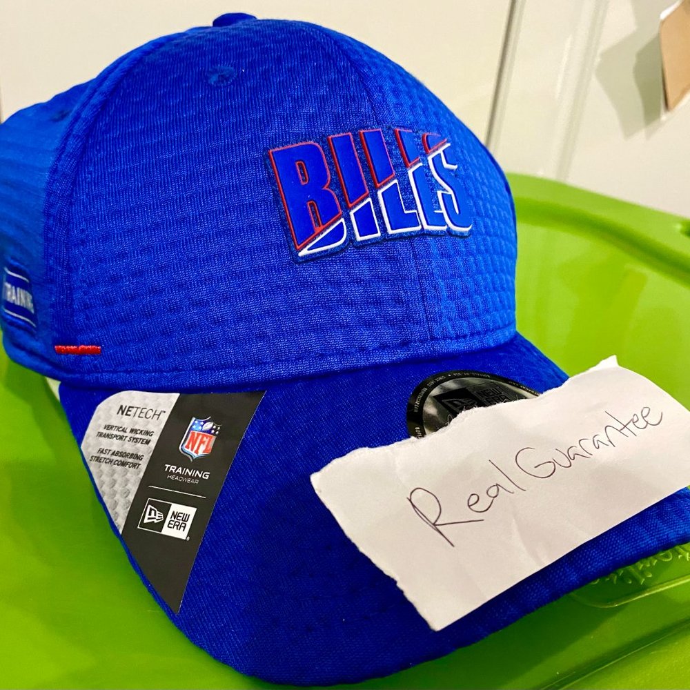 Nwt New Era Buffalo Bills Summer Tech 39thirty Loose Fit Hat Cap Josh Allen NFL - Picture 3 of 7